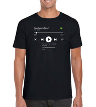 Load image into Gallery viewer, Custom Favourite Song and Lyrics T shirt
