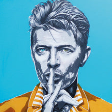 Load image into Gallery viewer, David Bowie Painting Stretched Canvas - by Stav
