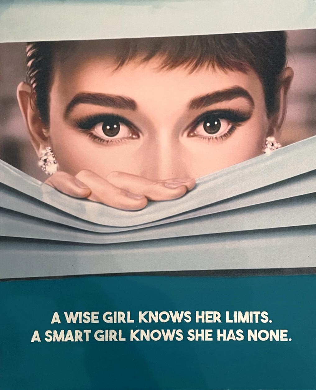 Audrey Hepburn - Smart Girl by Johnny Herko