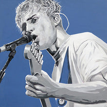 Load image into Gallery viewer, Sam fender Painting Stretched Canvas - by Stav
